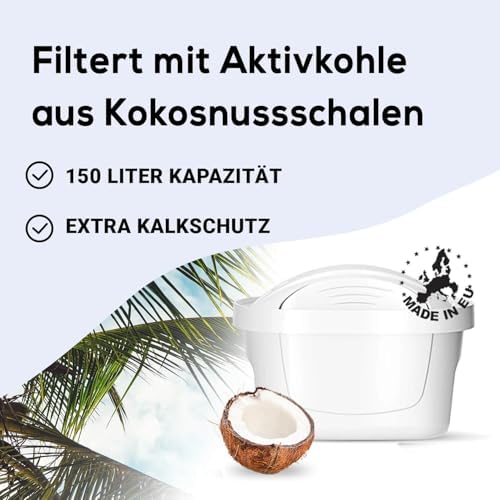  PearlCo Astra unimax - Filtro de agua jarra blanco para personas que buscan purificar su bebida (uso diario)
| PearlCo 